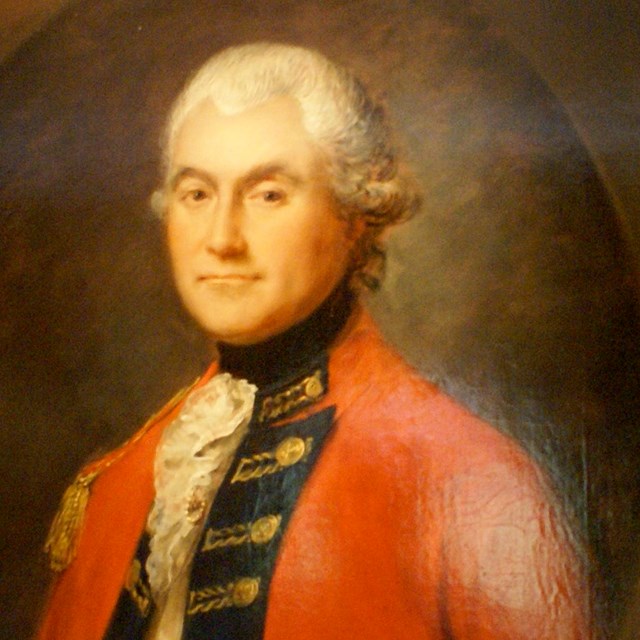 Portrait of Alexander Leslie in military uniform