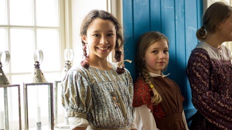 Photo of costumed youth