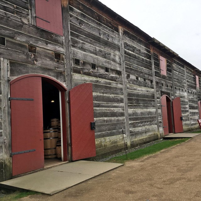 The Fur Store at Fort Vancouver.
