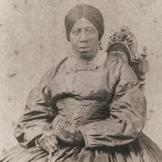 A photograph of Anna Douglass