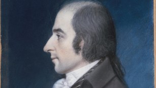 A portrait of Albert Gallatin as a young man