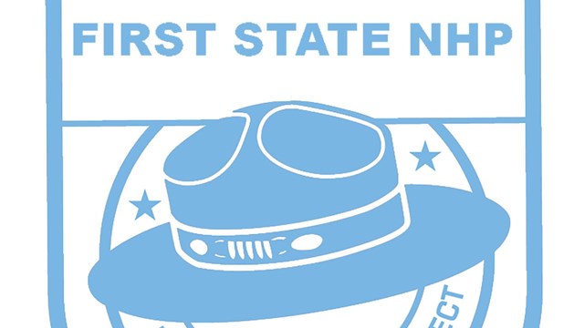 Blue First State NHP Junior Ranger Badge