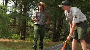 Camping is available at all three units of Gateway