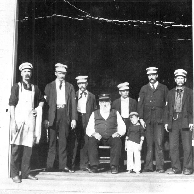 Members of the U.S. Life Saving Team