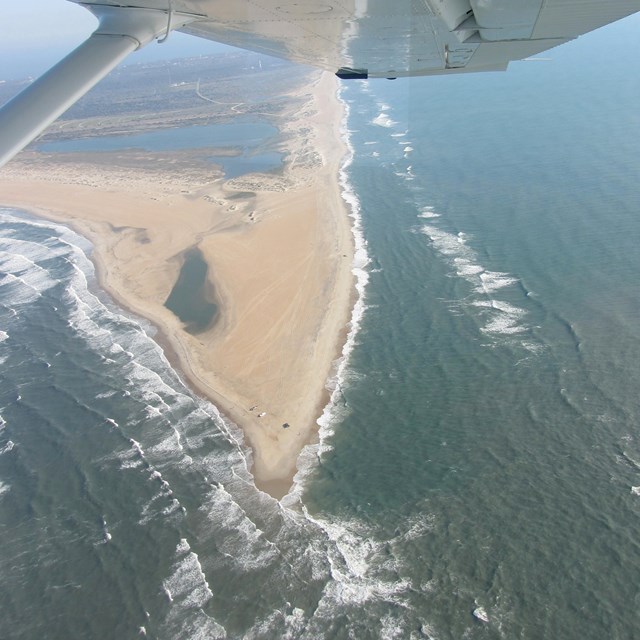 aerial photo of coast