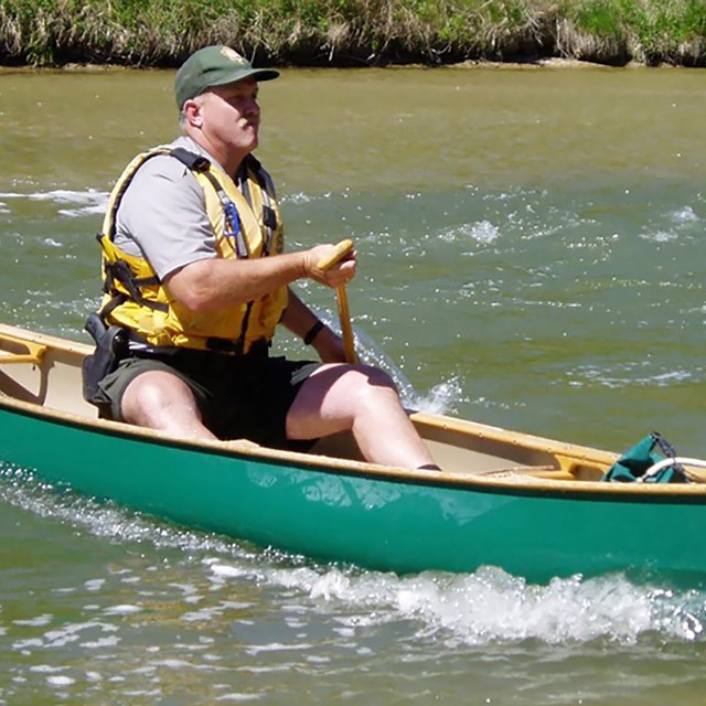ranger canoeing