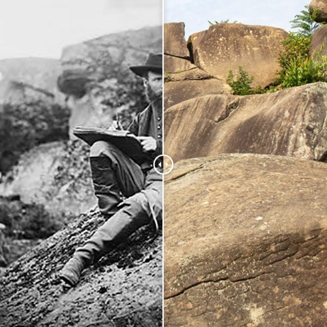 Landscape Photos of Devil's Den, Gettysburg - Civil War Cycling