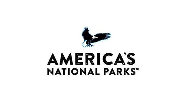 Logo for America's National Parks with bald eagle