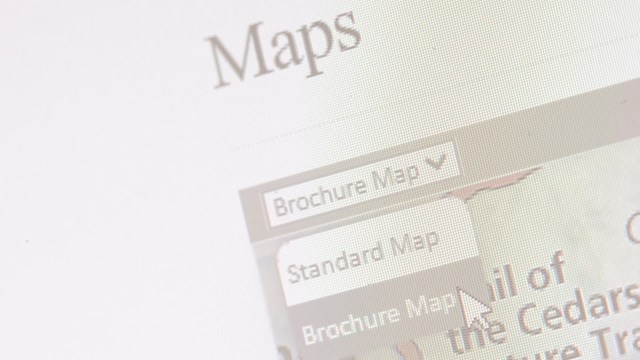 detailed picture of park maps