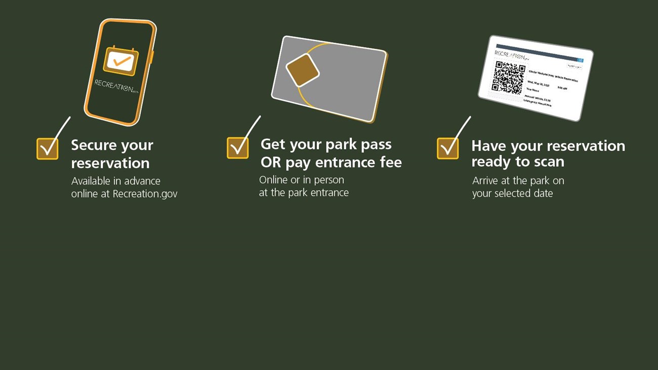 Vehicle Reservations. Secure your reservation, get your park pass, have it ready