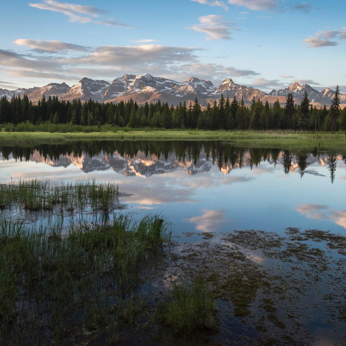 Livingston Range Sunset in the North Fork