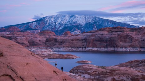 Snow-topped Mountain