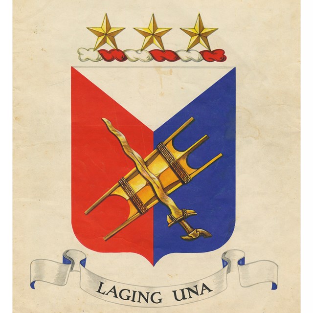 Crest of 1st Filipino Infantry