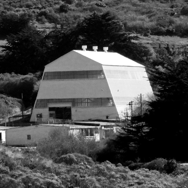 Shed located in Fort Baker 