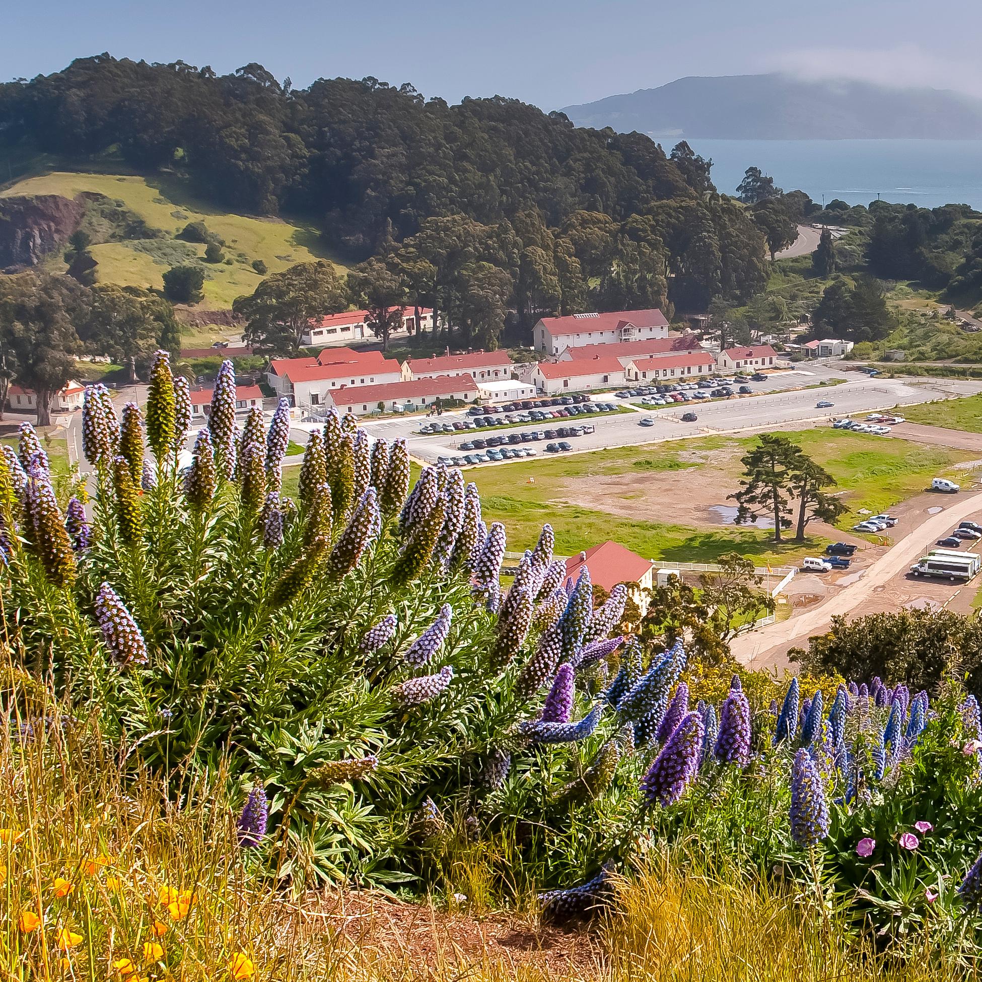 Scenic view of Fort Baker 