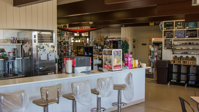 The Great Basin Café dining area
