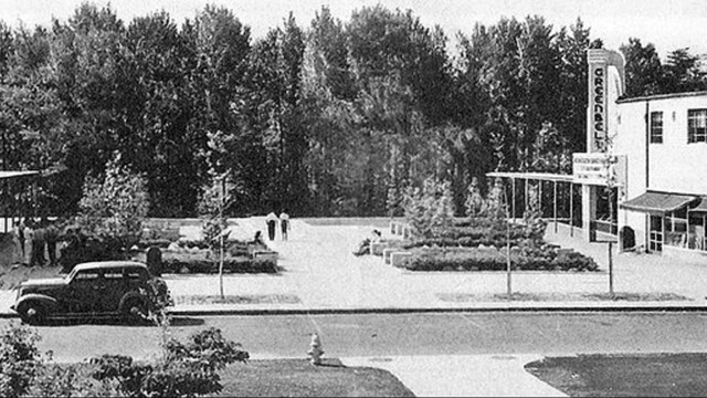 1938 postcard of the City of Greenbelt