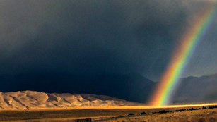 Rainbow and Dunes