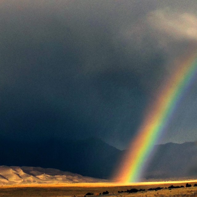 Rainbow and Dunes