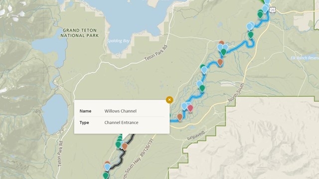 Advanced River Map