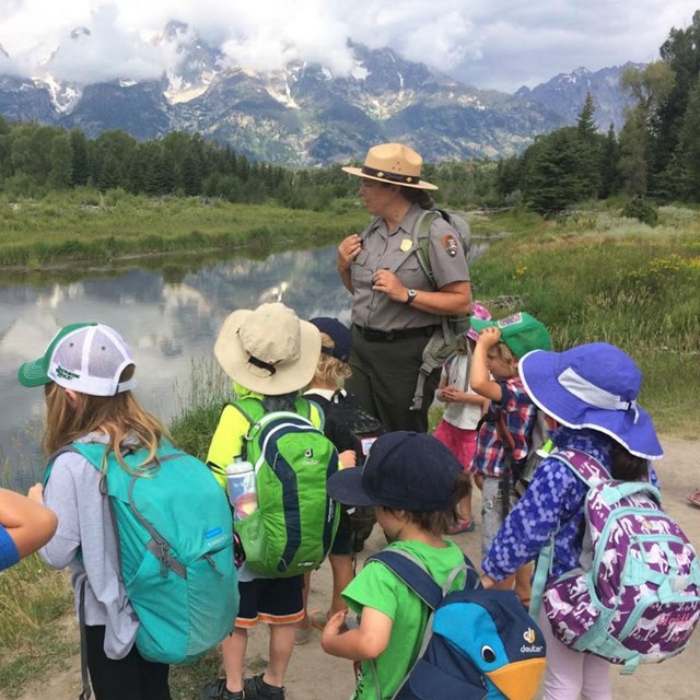 students on a field trip