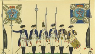Illustration of the Von Bose Regiment