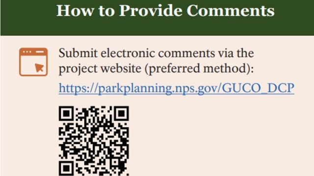 Flyer on how to participate in the Development Concept Plan