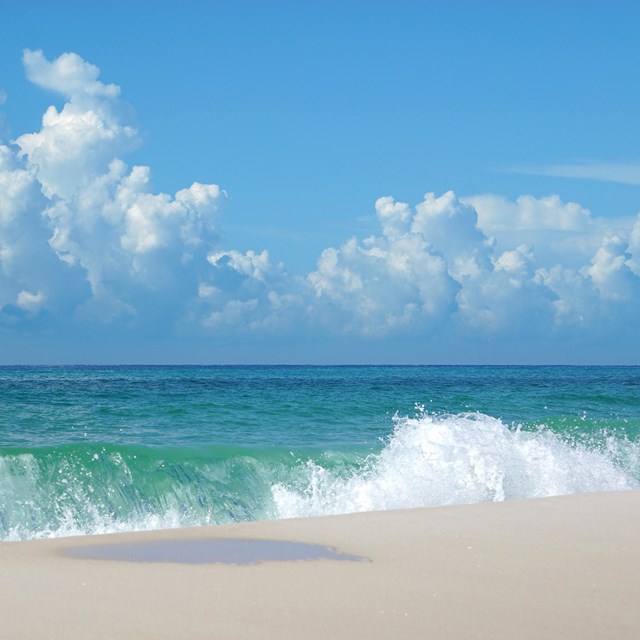 Waves and sky