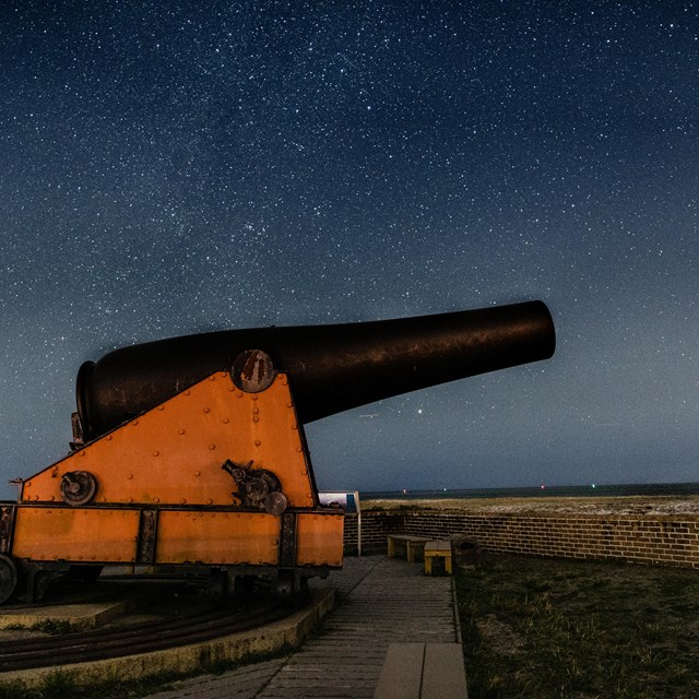 Cannon and sky