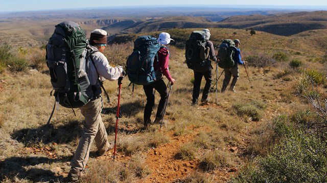Backpacking - Guadalupe Mountains National Park (U.S. National Park Service)