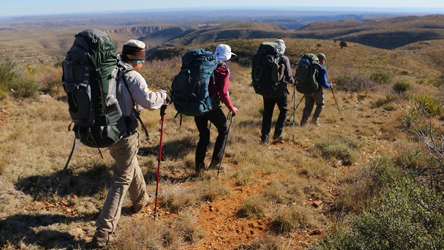 Backpacking - Guadalupe Mountains National Park (U.S. National