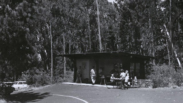Image of Hosmer Grove Campground Shelter (1962)
