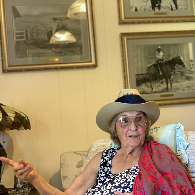 woman sitting in a chair
