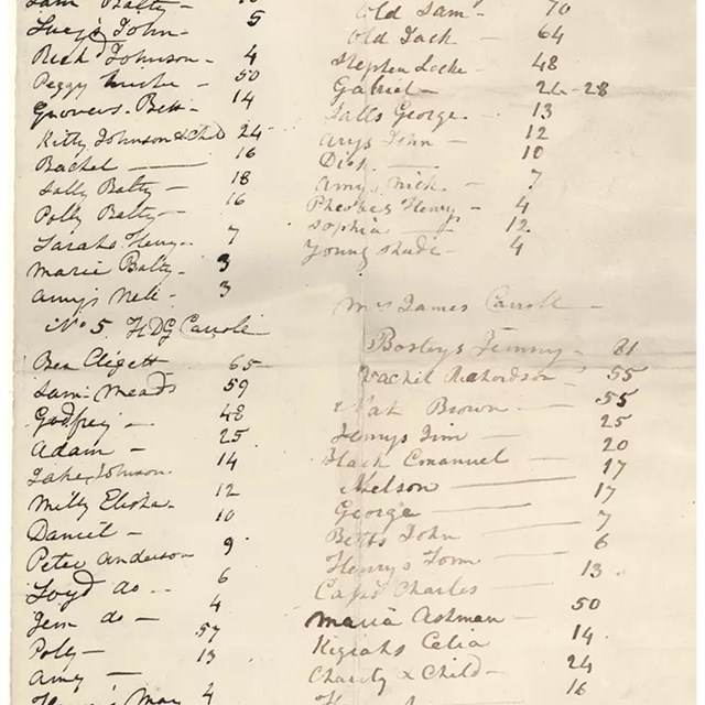 1829 heirs list