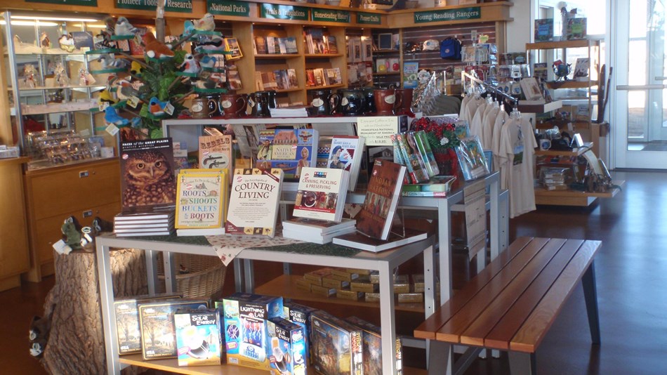 Homestead has books and more for sale at the Heritage Center and Educational Center.
