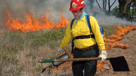 Prescribed Fire at Homestead National Monument of America