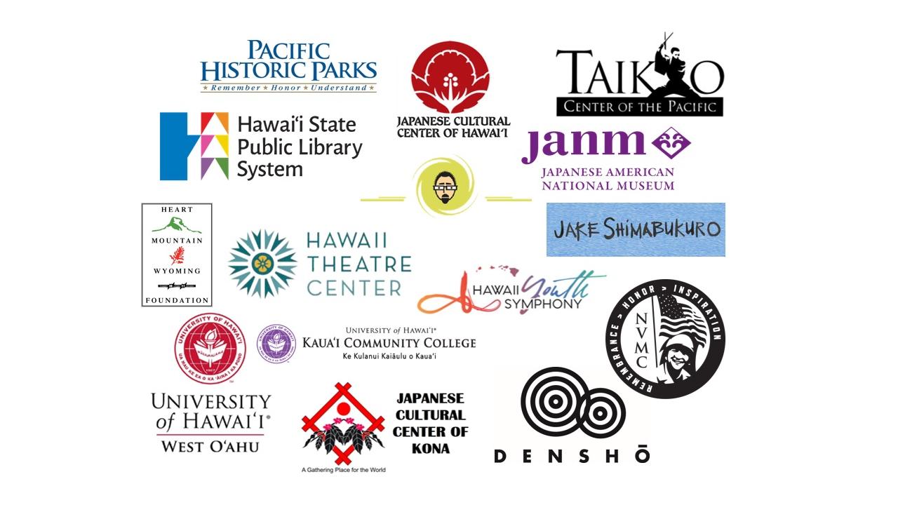 A spread of partner logos