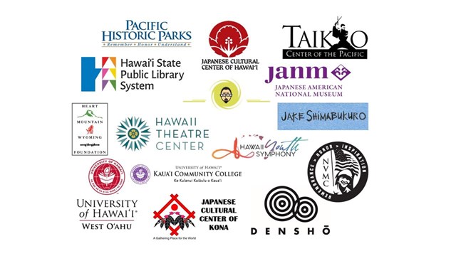 A spread of partner logos