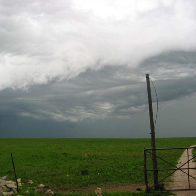 Storm at Tallgrass Prairie National Preserve