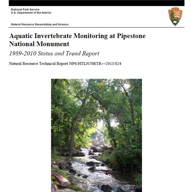 Screenshot of a monitoring report