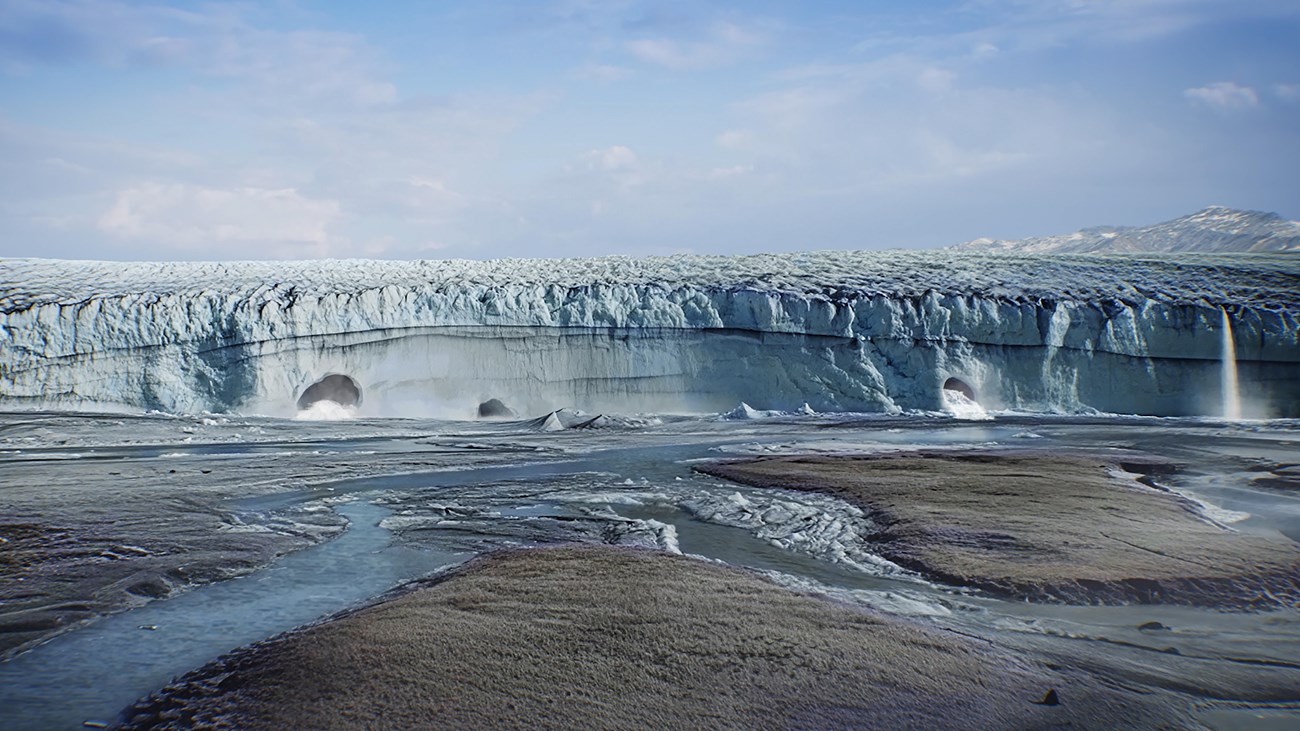 This animation helps viewers connect the floods complex sequence of events.  