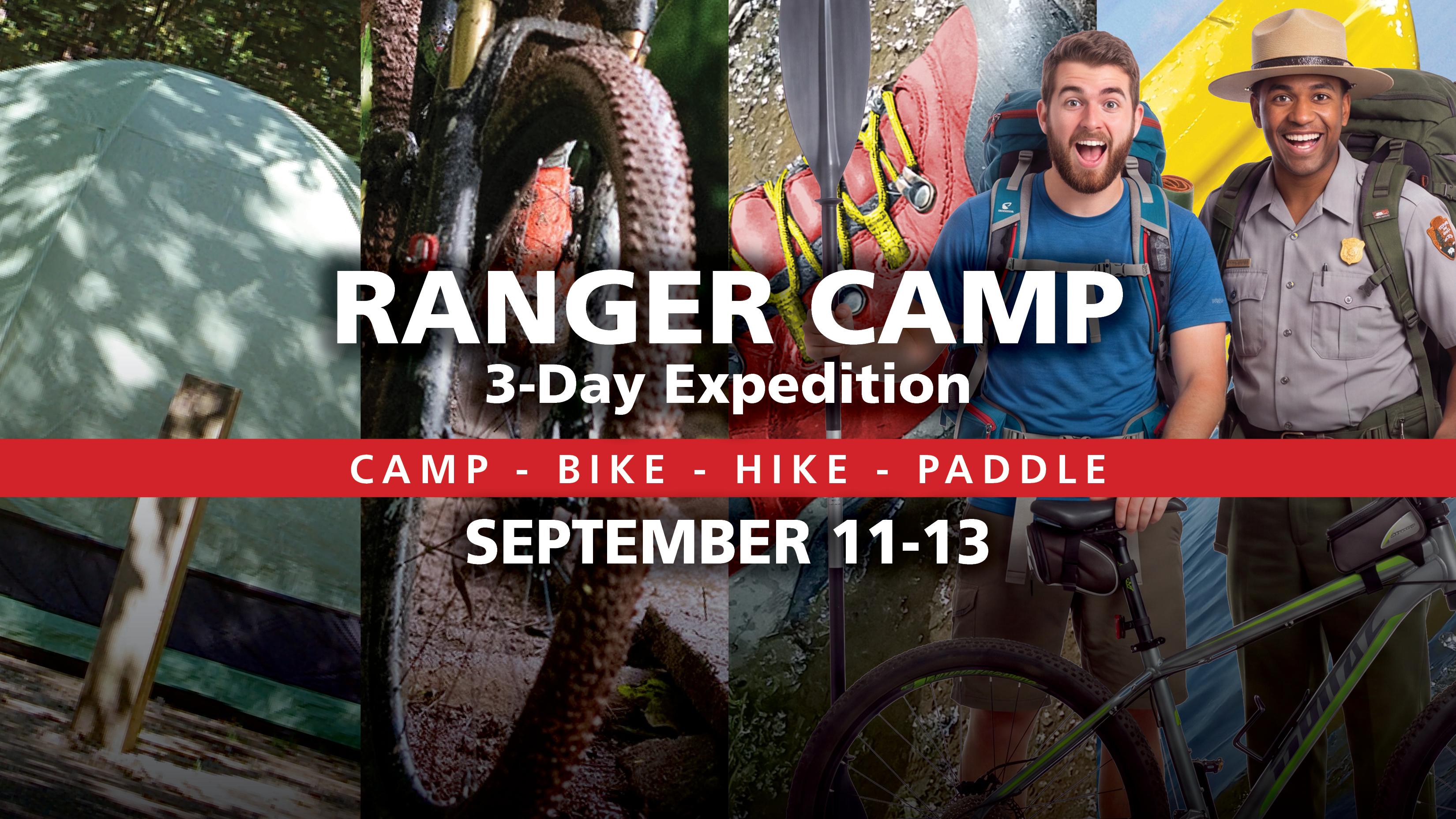 Ranger Camp 3-Day Expedition Banner