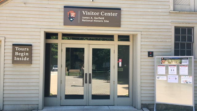 Entrance to Visitor Center