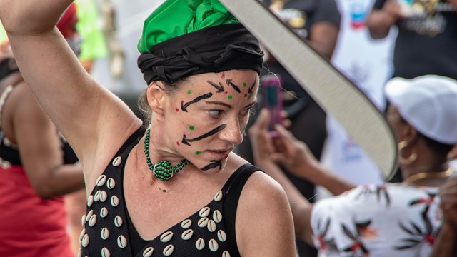 French Quarter Fest Dancer 2018