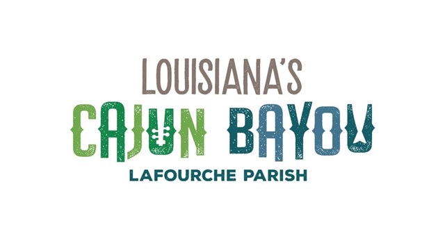 Text says "LOUISIANA'S CAJUN BAYOU LAFOURCHE PARISH".