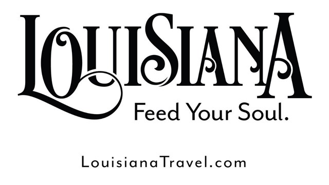 Black text says "Louisiana Feed Your Soul" and "LouisianaTravel.com".