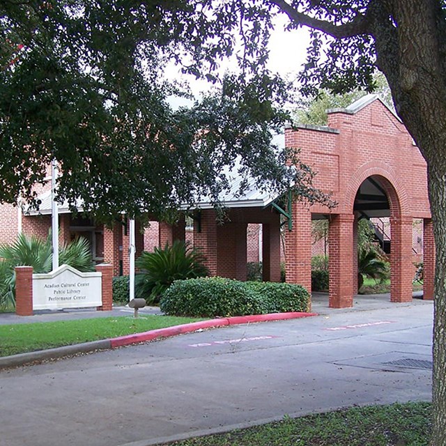 View of the Wetlands Acadian Cultural Center