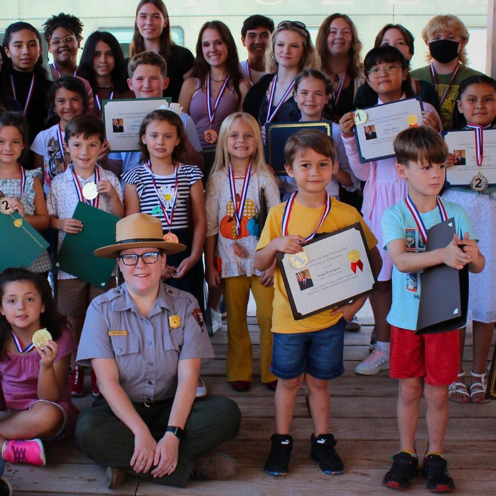 Postcard contest winners. 
