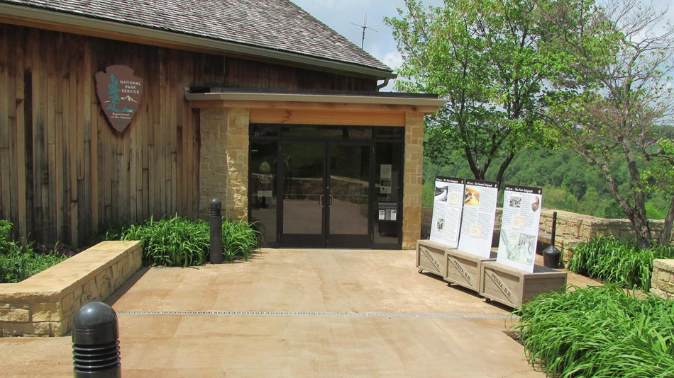 Visitor center of the Johnstown Flood National Memorial