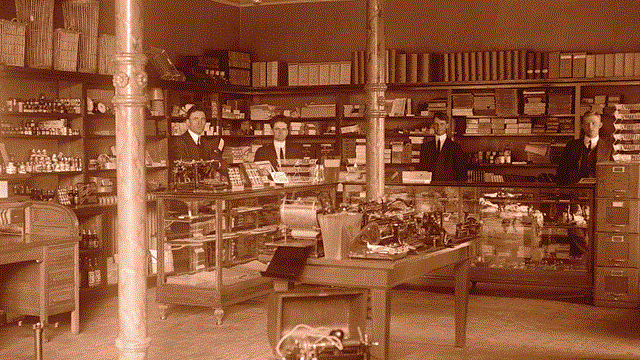 The Keweenaw Printing Company store.